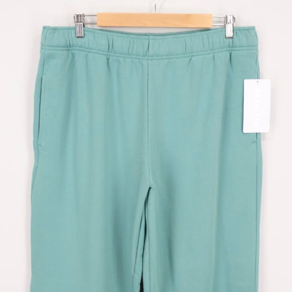 NWT Athleta Forever Fleece High-Rise Fleece Jogger In Juniper Green Size Large - Picture 6 of 10